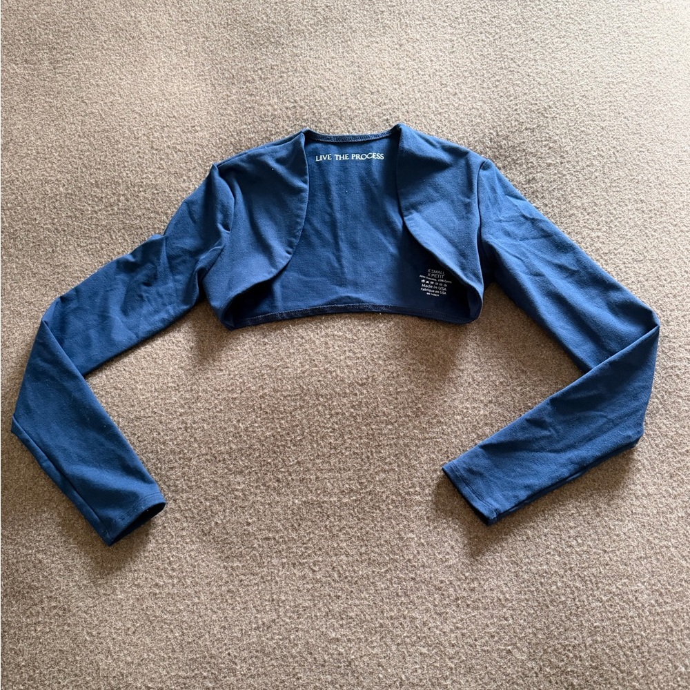 Live the Process Navy Bolero